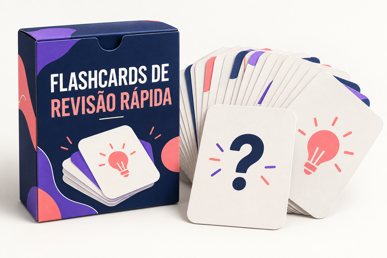 Flashcards de revisão rápida