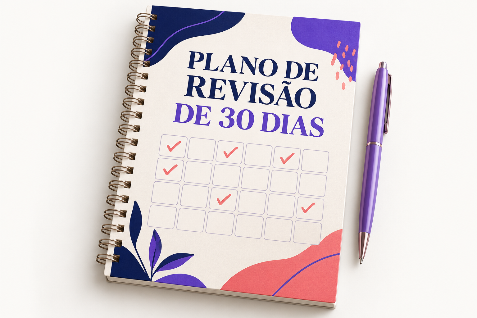 Plano de revisão de 30 dias
